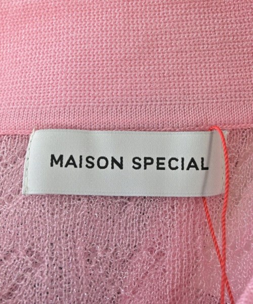 MAISON SPECIAL（メゾンスペシャル）ニット・セーター ピンク サイズ:F レディース/2200729650212