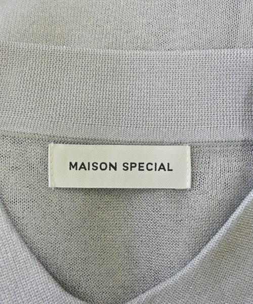 MAISON SPECIAL（メゾンスペシャル）ニット・セーター グレー サイズ:F レディース/2200729650229