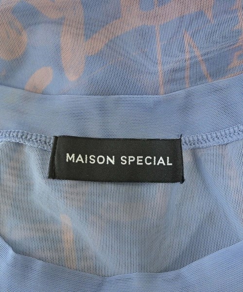 MAISON SPECIAL（メゾンスペシャル）Tシャツ・カットソー 青 サイズ:F レディース/2200729661027