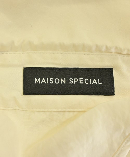 MAISON SPECIAL（メゾンスペシャル）カジュアルシャツ 白 サイズ:F レディース/2200731186037