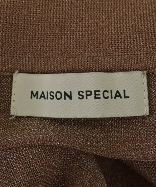MAISON SPECIAL（メゾンスペシャル）ニット・セーター 茶 サイズ:F レディース/2200732017033