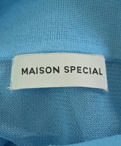 MAISON SPECIAL（メゾンスペシャル）ニット・セーター 青 サイズ:F レディース/2200732017040