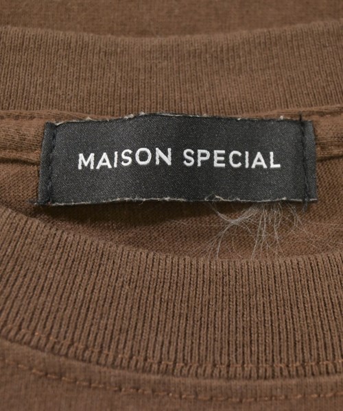 MAISON SPECIAL（メゾンスペシャル）Tシャツ・カットソー 茶 サイズ:F レディース/2200728654075