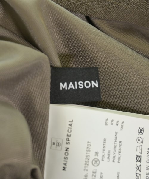 MAISON SPECIAL（メゾンスペシャル）ひざ丈スカート カーキ サイズ:36(S位) レディース/2200726350016