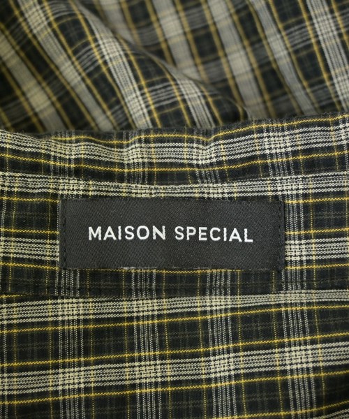 MAISON SPECIAL（メゾンスペシャル）カジュアルシャツ 黒 サイズ:F レディース/2200734654052