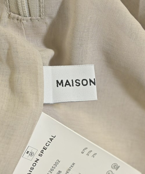MAISON SPECIAL（メゾンスペシャル）オールインワン/サロペット ベージュ サイズ:-(M位) レディース/2200723301097