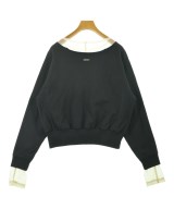 MAISON SPECIAL（メゾンスペシャル）スウェット 黒 サイズ:F レディース/2200736857031