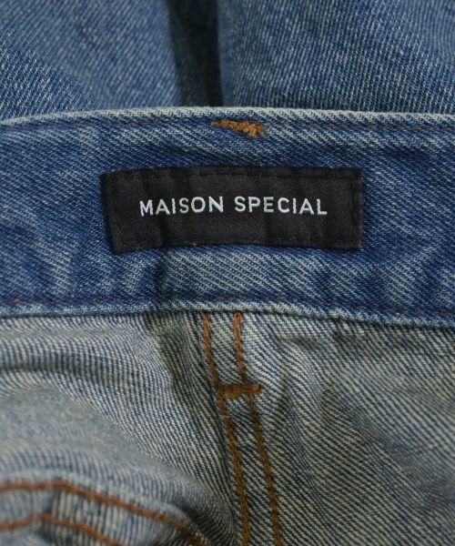 MAISON SPECIAL（メゾンスペシャル）デニムパンツ 青 サイズ:38(M位) レディース/2200736894067