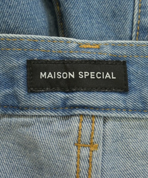 MAISON SPECIAL（メゾンスペシャル）デニムパンツ 青 サイズ:38(M位) レディース/2200716205128
