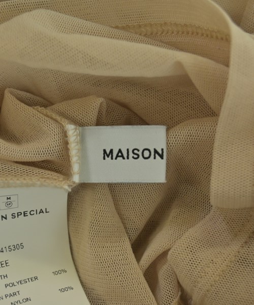MAISON SPECIAL（メゾンスペシャル）ブラウス ベージュ サイズ:F レディース/2200716205258