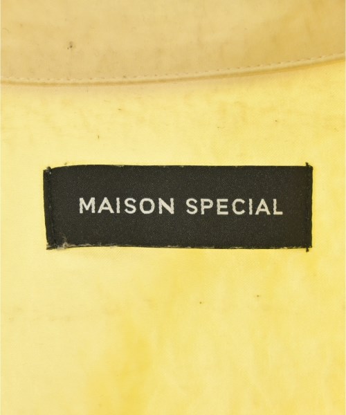 MAISON SPECIAL（メゾンスペシャル）カジュアルシャツ 黄 サイズ:F レディース/2200722163047