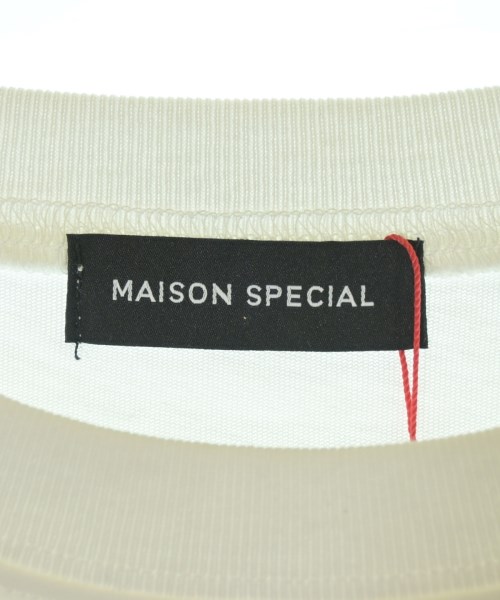 MAISON SPECIAL（メゾンスペシャル）Tシャツ・カットソー 白 サイズ:F レディース/2200720258042