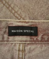 MAISON SPECIAL（メゾンスペシャル）デニムパンツ 茶 サイズ:38(M位) レディース/2200724054282