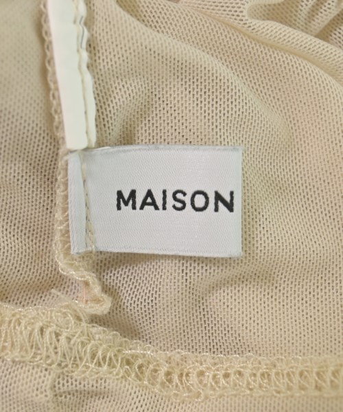 MAISON SPECIAL（メゾンスペシャル）ブラウス ベージュ サイズ:-(XS位) レディース/2200722774045