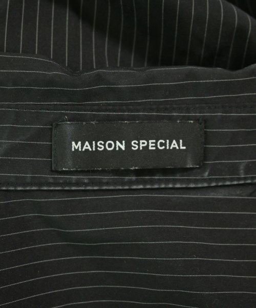MAISON SPECIAL（メゾンスペシャル）カジュアルシャツ 黒 サイズ:F レディース/2200728595514
