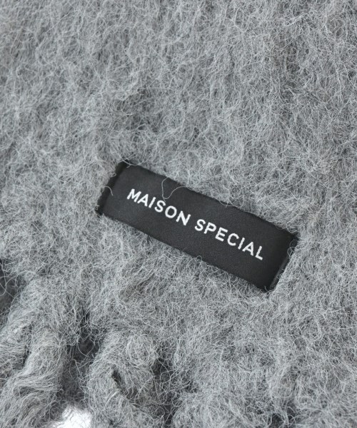 MAISON SPECIAL（メゾンスペシャル）マフラー グレー サイズ:- レディース/2200722127094
