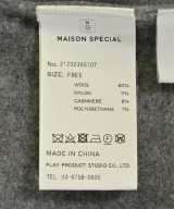 MAISON SPECIAL（メゾンスペシャル）ニット・セーター グレー サイズ:F レディース/2200723767015