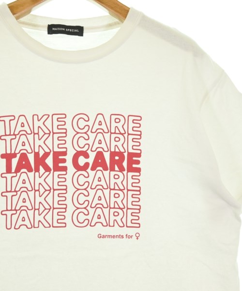 MAISON SPECIAL（メゾンスペシャル）Tシャツ・カットソー 白 サイズ:-(XL位) レディース/2200722121030