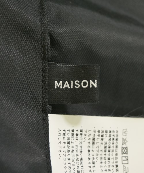 MAISON SPECIAL（メゾンスペシャル）ベスト 黒 サイズ:38(M位) レディース/2200679987031