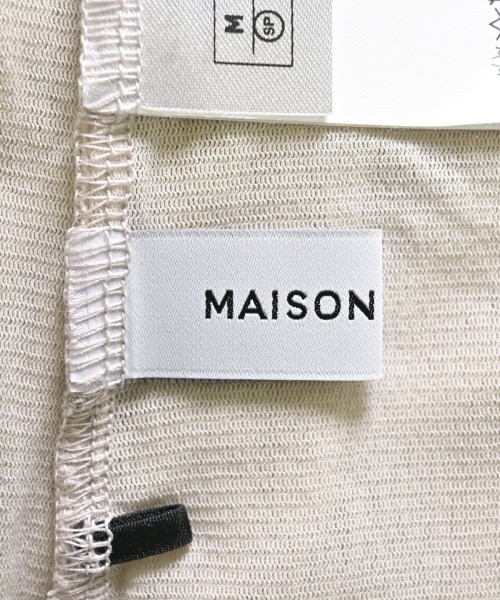 MAISON SPECIAL（メゾンスペシャル）Tシャツ・カットソー ベージュ サイズ:M レディース/2200683066081