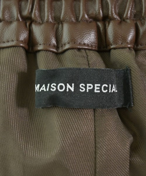 MAISON SPECIAL（メゾンスペシャル）ショートパンツ 茶 サイズ:F レディース/2200686177098