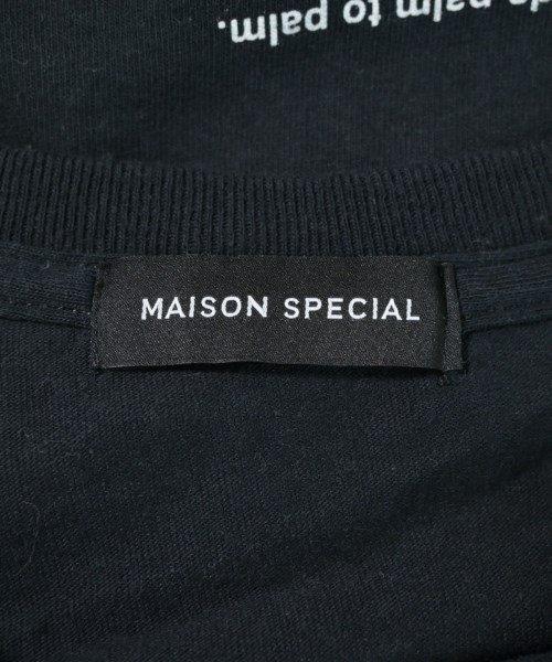 MAISON SPECIAL（メゾンスペシャル）Tシャツ・カットソー 黒 サイズ:38(M位) レディース/2200683241044