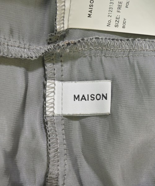 MAISON SPECIAL（メゾンスペシャル）カジュアルシャツ グレー サイズ:F レディース/2200688963026