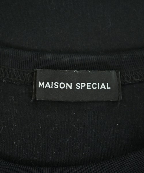 MAISON SPECIAL（メゾンスペシャル）Tシャツ・カットソー 黒 サイズ:F レディース/2200688963064