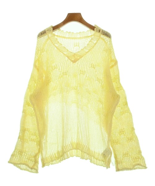 MAISON SPECIAL(メゾンスペシャル)ニット・セーター 黄 サイズ:F/2200688963095
