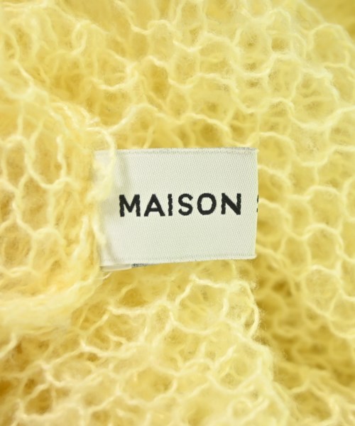MAISON SPECIAL（メゾンスペシャル）ニット・セーター 黄 サイズ:F レディース/2200688963095