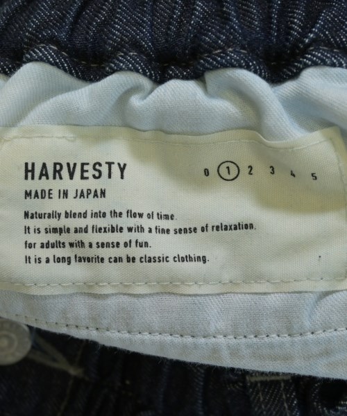HARVESTY（ハーベスティ）デニムパンツ 紺 サイズ:1(S位) レディース/2200706854220
