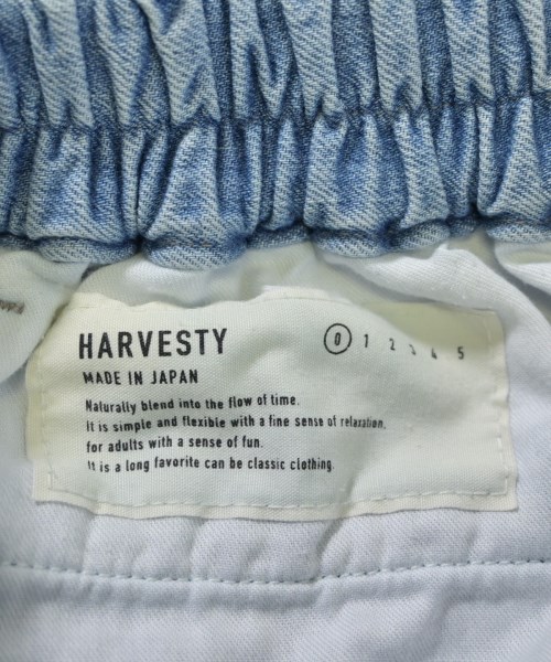HARVESTY（ハーベスティ）デニムパンツ 青 サイズ:0(XS位) レディース/2200661440094