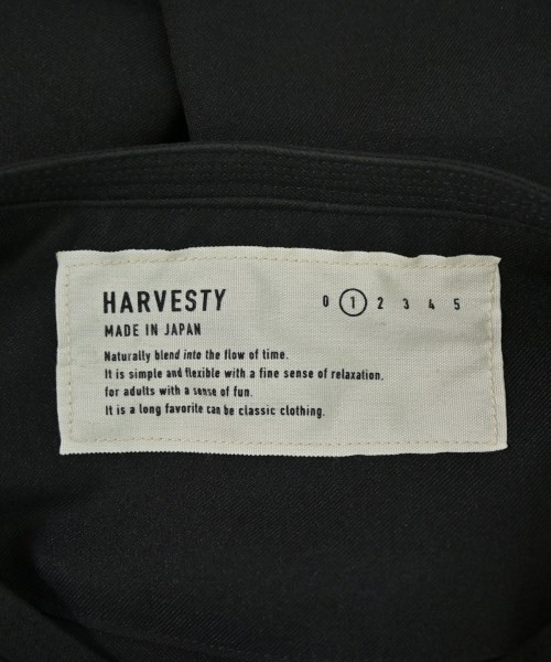 HARVESTY（ハーベスティ）カジュアルシャツ 黒 サイズ:1(S位) レディース/2200729861069