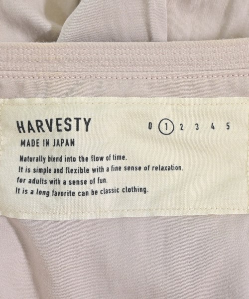 HARVESTY（ハーベスティ）シャツワンピース ピンク サイズ:1(S位) レディース/2200679361022