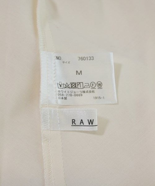 RAW FUDGE（ローファッジ）ブラウス 白 サイズ:M レディース/2200634699023