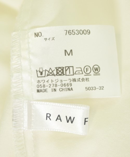 RAW FUDGE（ローファッジ）ブラウス 白 サイズ:M レディース/2200677465067