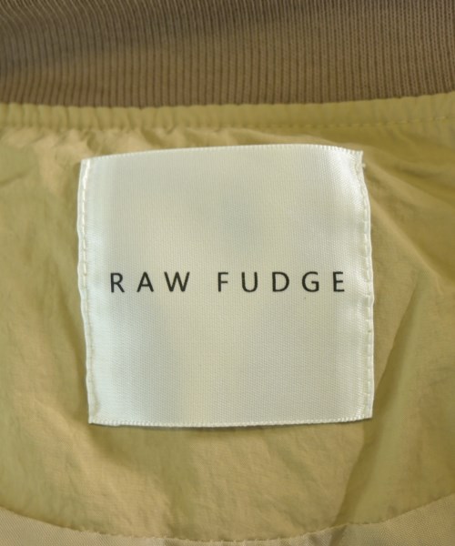 RAW FUDGE（ローファッジ）ダウンジャケット/ダウンベスト ベージュ サイズ:M レディース/2200640458027