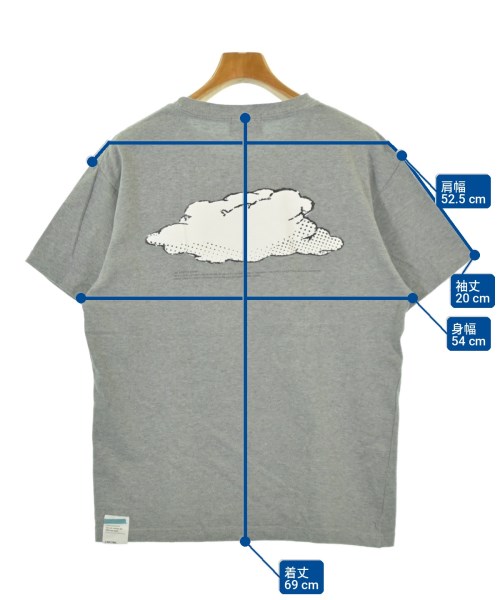 RAW FUDGE（ローファッジ）Tシャツ・カットソー グレー サイズ:M メンズ/2200699213028