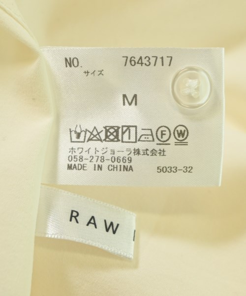 RAW FUDGE（ローファッジ）ブラウス 白 サイズ:M レディース/2200672036071