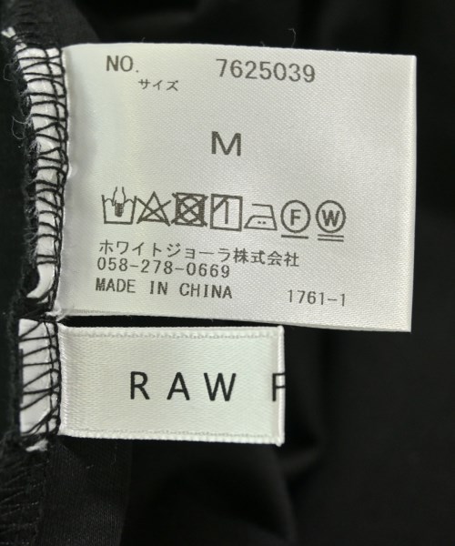 RAW FUDGE（ローファッジ）ブラウス 黒 サイズ:M レディース/2200684521077