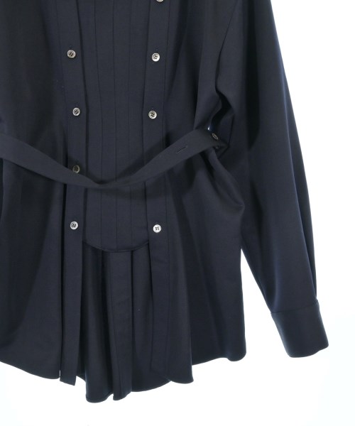 YOHEI OHNO（ヨウヘイオオノ）ブラウス 紺 サイズ:ONE レディース/2200630396094