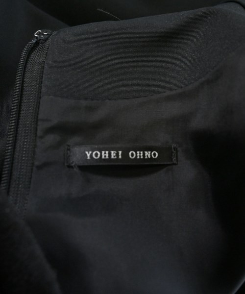 YOHEI OHNO（ヨウヘイオオノ）ワンピース 黒 サイズ:0S レディース/2200655590026