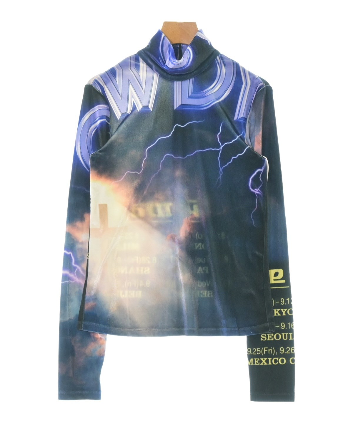 YOHEI OHNO ヨウヘイオオノ Tシャツ・カットソー S 紺 【古着】【中古】【送料無料】 YOHEI OHNO（ヨウヘイオオノ）Tシャツ・カットソー 紺 サイズ:36(S位
