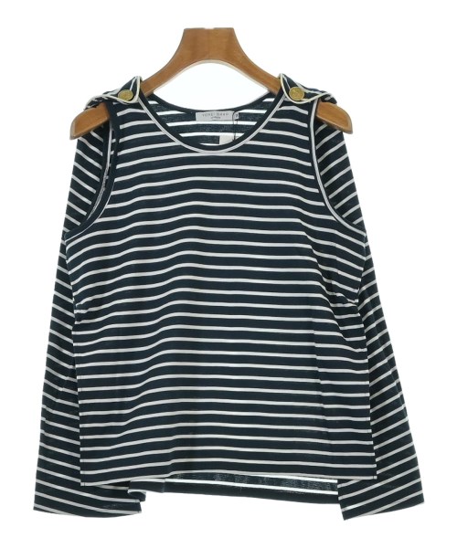 YOHEI OHNO(ヨウヘイオオノ)ノースリーブ 紺 サイズ:36(S位)/2200638431049