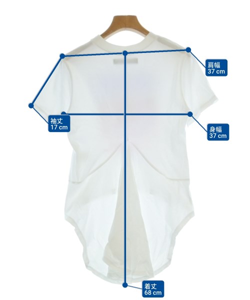 YOHEI OHNO（ヨウヘイオオノ）Tシャツ・カットソー 白 サイズ:36(S位) レディース/2200651828062