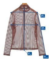 YOHEI OHNO（ヨウヘイオオノ）Tシャツ・カットソー 赤 サイズ:1(S位) レディース/2200678049020