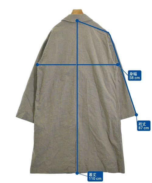 mfpen（エムエフペン）ステンカラーコート ベージュ サイズ:M レディース/2200625757015