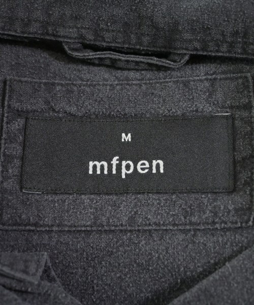 mfpen（エムエフペン）カジュアルシャツ 黒 サイズ:M メンズ/2200678621080
