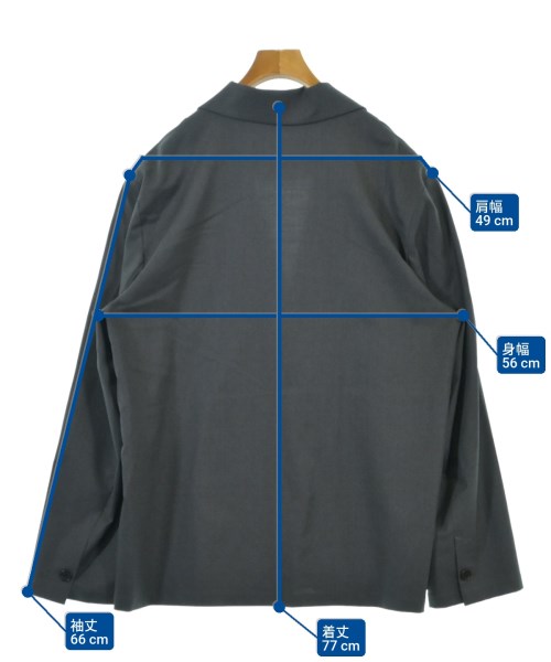 mfpen（エムエフペン）テーラードジャケット グレー サイズ:L メンズ/2200635247100