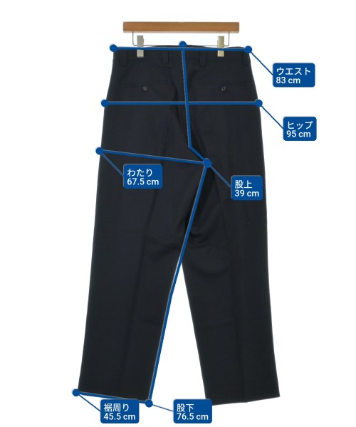 mfpen（エムエフペン）スラックス 紺 サイズ:L メンズ/2200635247193